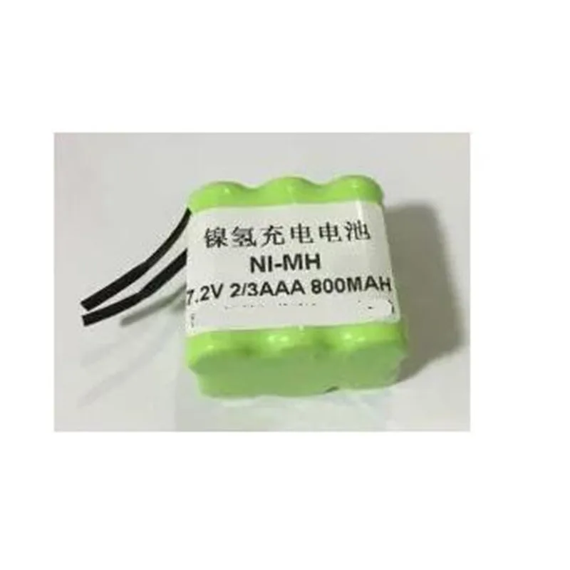 Pacco batteria ricaricabile Ni-MH da 7,2 V 2/3 AAA 800 MAh