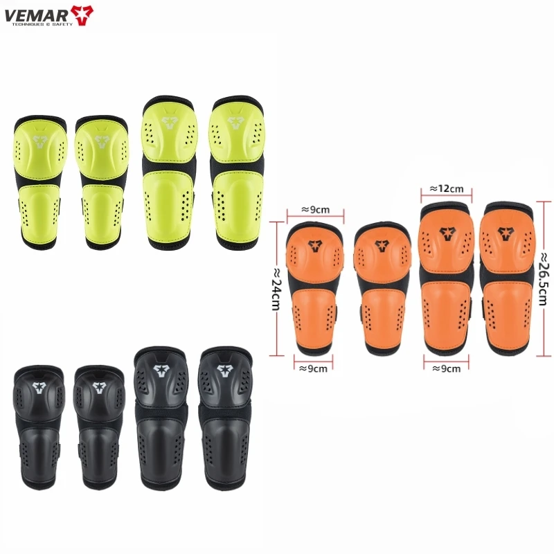 

Удобная детская защита тела для квадроцикла/грязевого велосипеда/BMX Youth MX, защитное снаряжение для верховой езды, детский комплект для мотокросса, наколенники