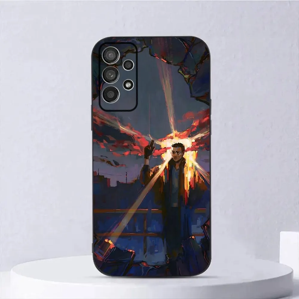 Game Disco E-Elysium Phone Case For Samsung Galaxy A13,A21s,A22,A31,A32,A52,A53,A71,A80,A91 Soft Black Shell