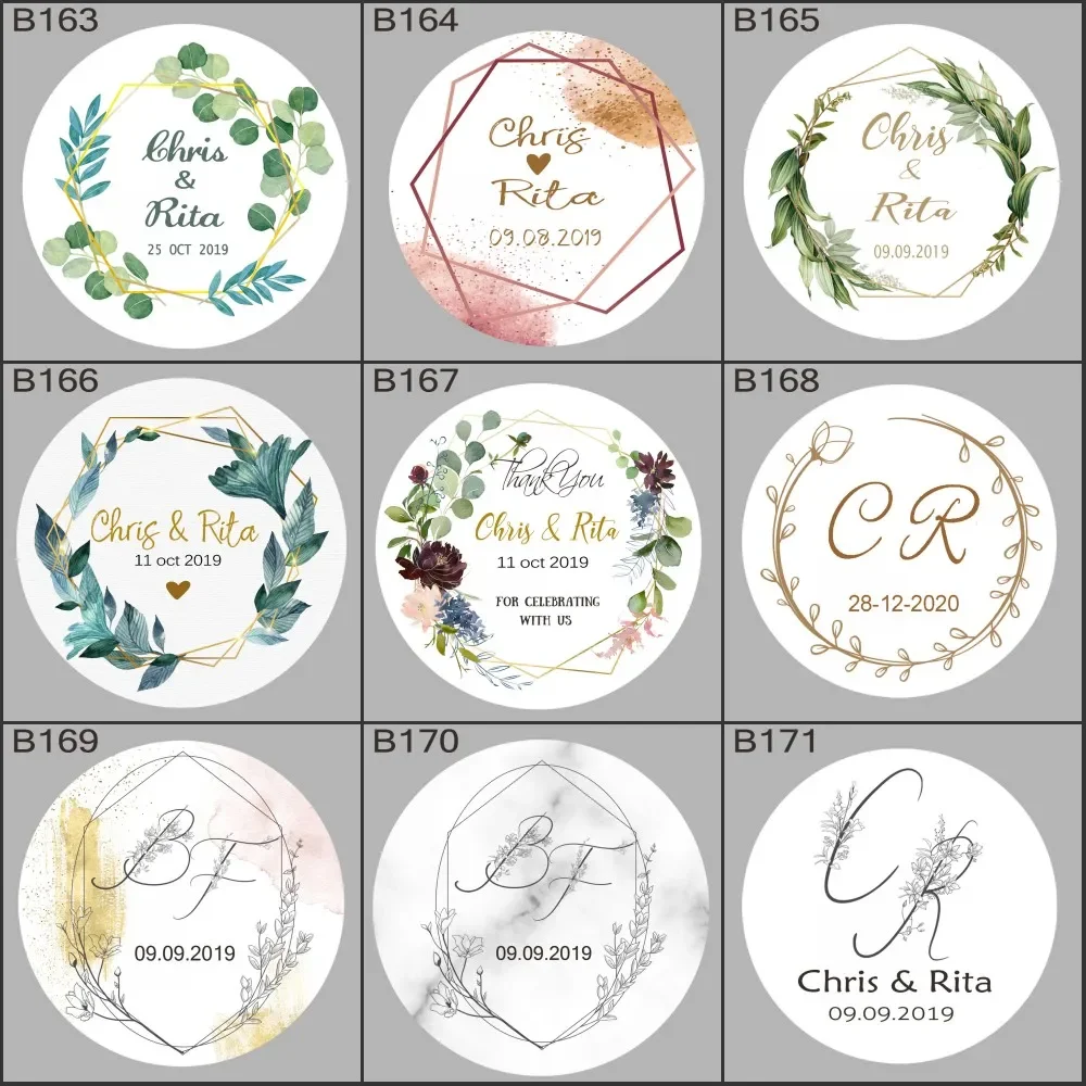 DIY Your Own Labels Personalized Wedding Gift Custom Company Logo Acylic