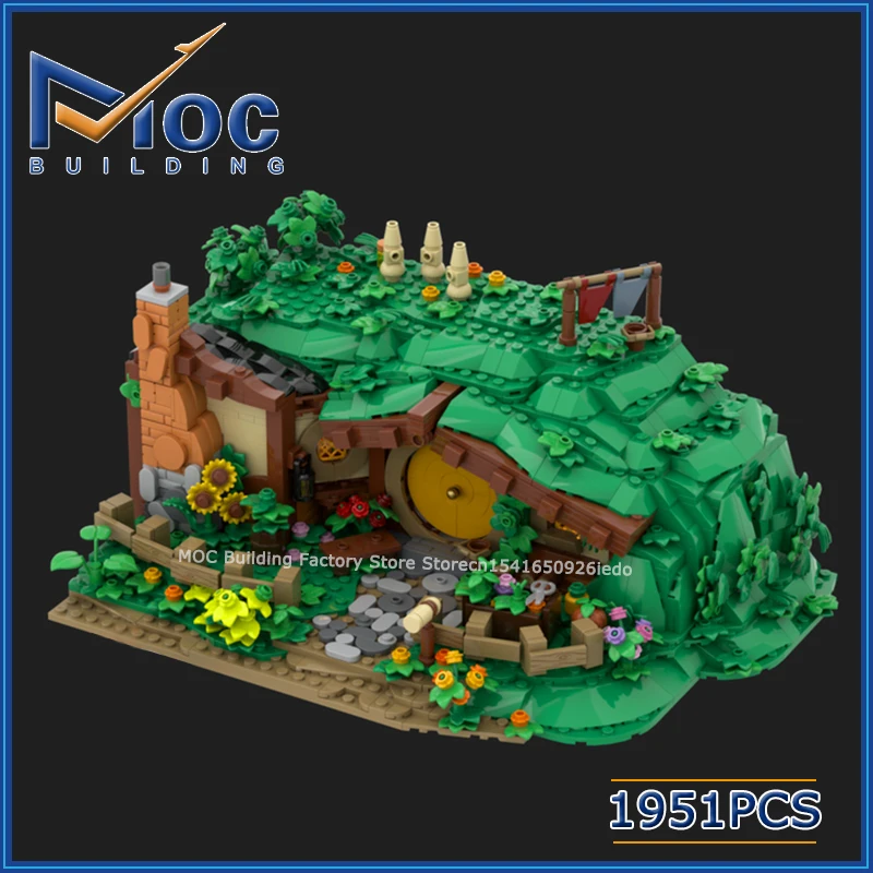 

MOC Building Blocks Classic Movie Series Scene Garden Home Model DIY Assemble Bricks Creative Toys Collection Display Xmas Gifts