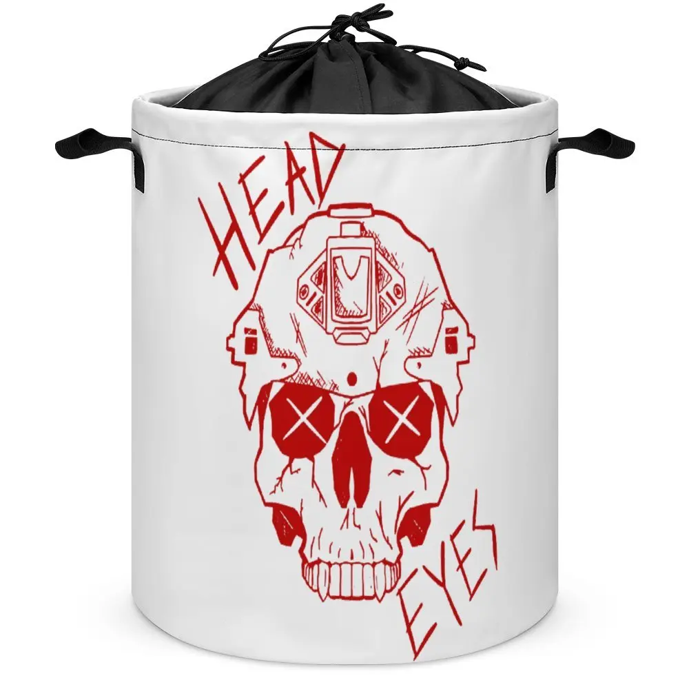 Tie Up Your Dirty Pocket Escape From Tarkov Head Eyes for Sale Organizer Division Graphic Vintage Laundry Basket Durable Can Be