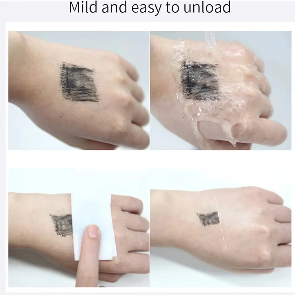 Máscara de pestañas 3D resistente al agua, volumen Extra, larga duración, hipercurl, alargamiento de pestañas, pestañas sin manchas, maquillaje de máscara negra