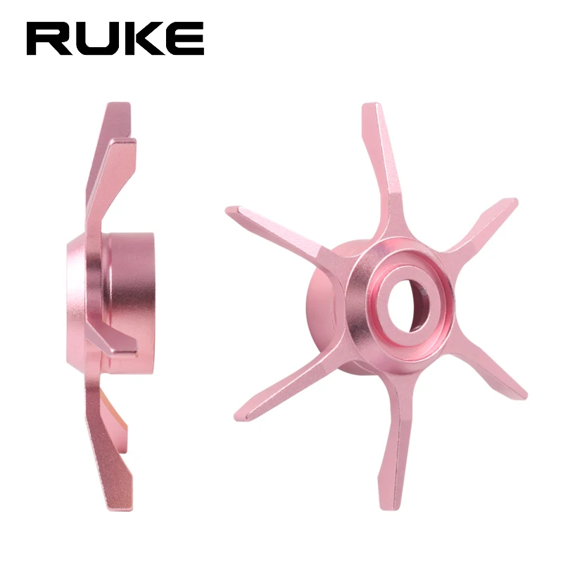 Ruke Fishing Reel Accessorie Handle Spanner For D Type Wheel Aluminum Alloy Weight  6.3g/pc For Reel DIY High Quality Many Color