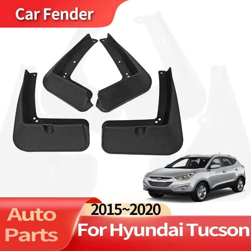 

Auto Accessories For Hyundai Tucson 2015~2020 Lining Car Fender Anti-sand Splash Mud Guard Skin Punch-free Installation Car Tool