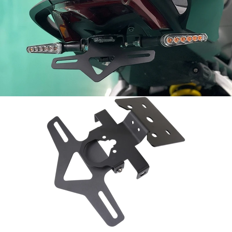 Für QJMOTOR SRK600RS SRK800RR 600RS 800RR SRK Motorrad Kennzeichenhalter Fender Eliminator Registrierungshalterung