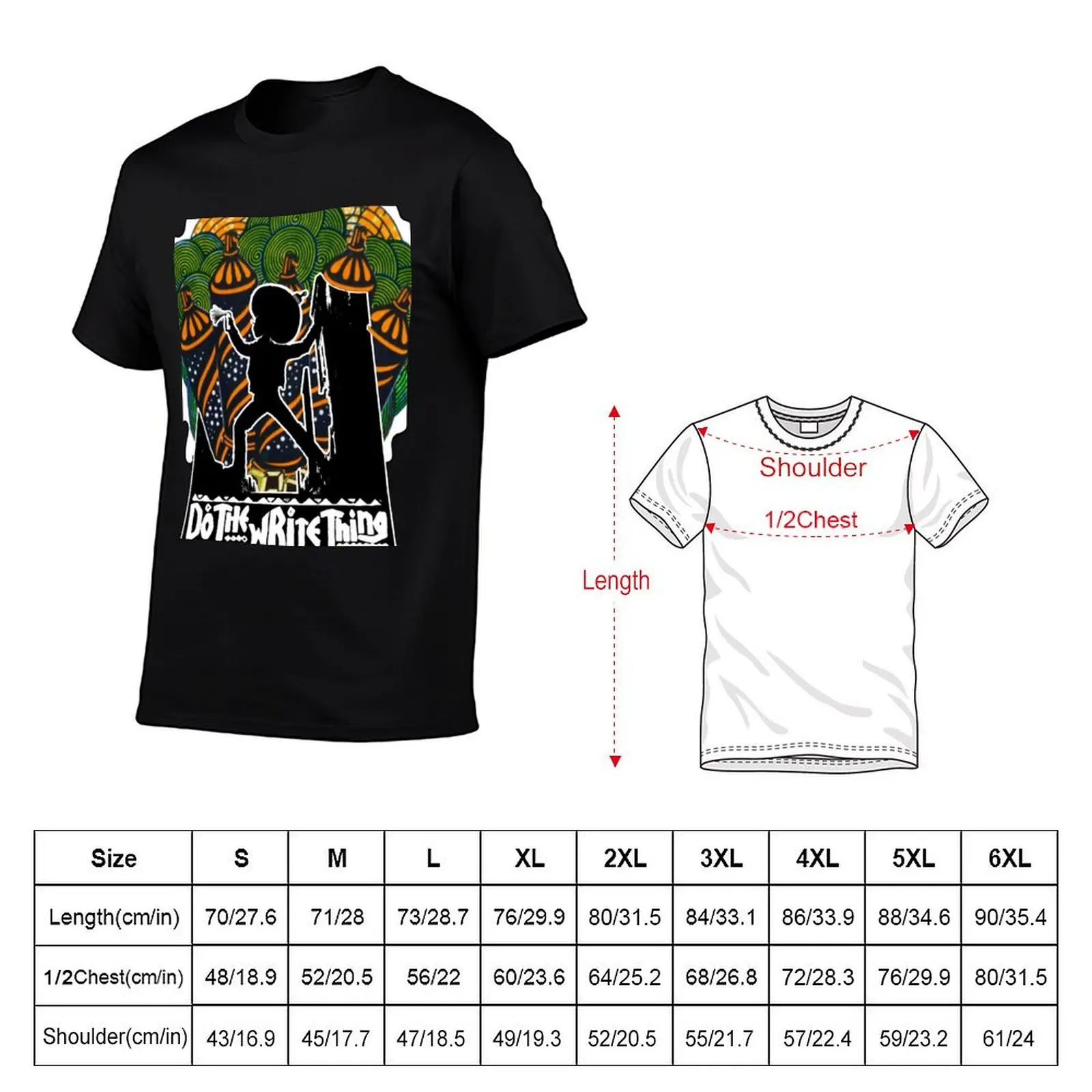 Do the Write Thing pt74 T-Shirt Simple Casual Short Sleeve Tee