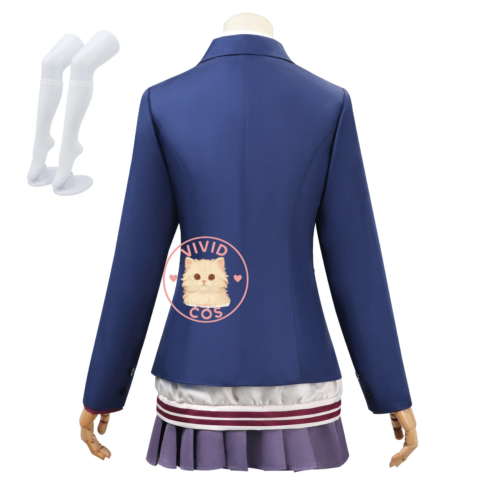 DAN DA DAN Costume Cosplay Anime Shiratori Aira Stile Scuola Donne Uniforme Gioco di Ruolo Parrucca da Donna Manga Convenzione Festa di Halloween