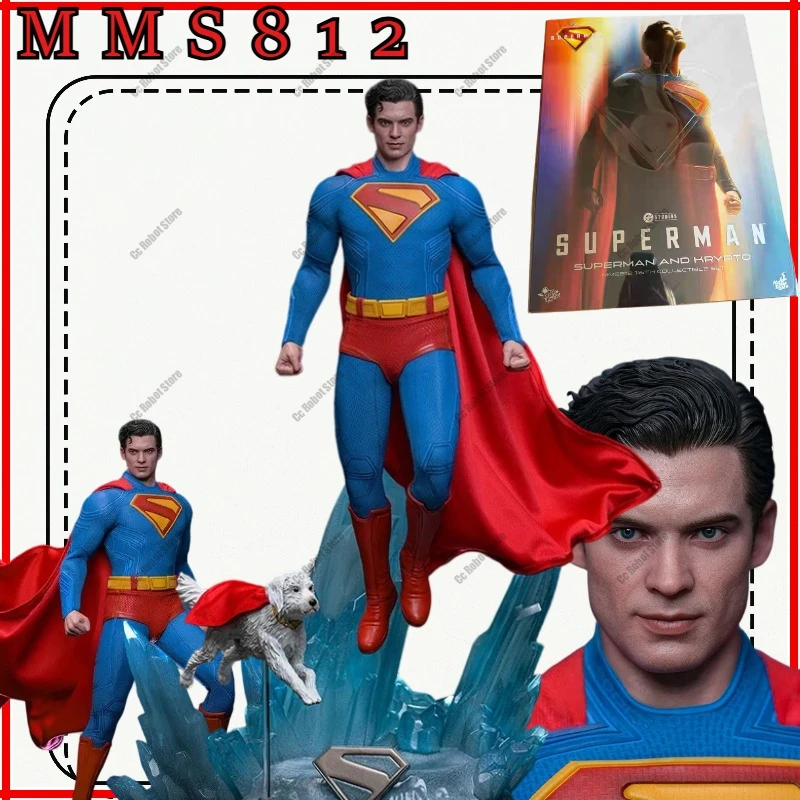 

Официальная популярная игрушка HT MMS812 Супермен Крипто 1/6 аниме фигурка Коллекционная игрушка