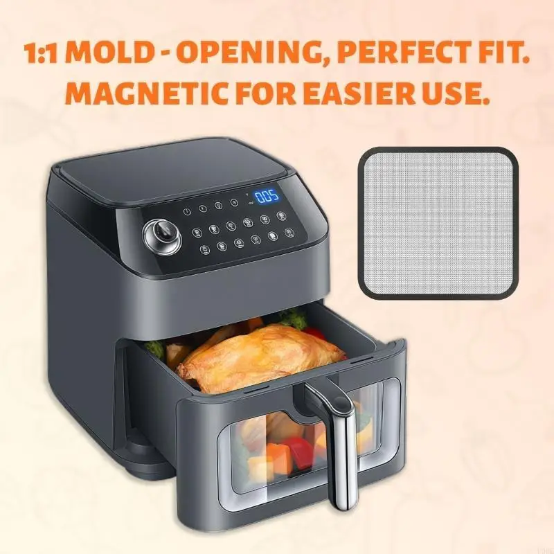 Kitchen Air Fryers Covers Heating Insulation Covers Safe Splatter Lid for Kitchen