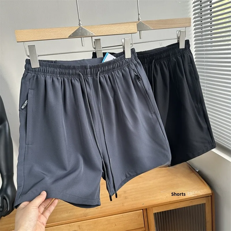 

Повседневные летние шорты для пар, влагоотводящие, быстросохнущие, модные, длиной до колена, свободного кроя, молодежные