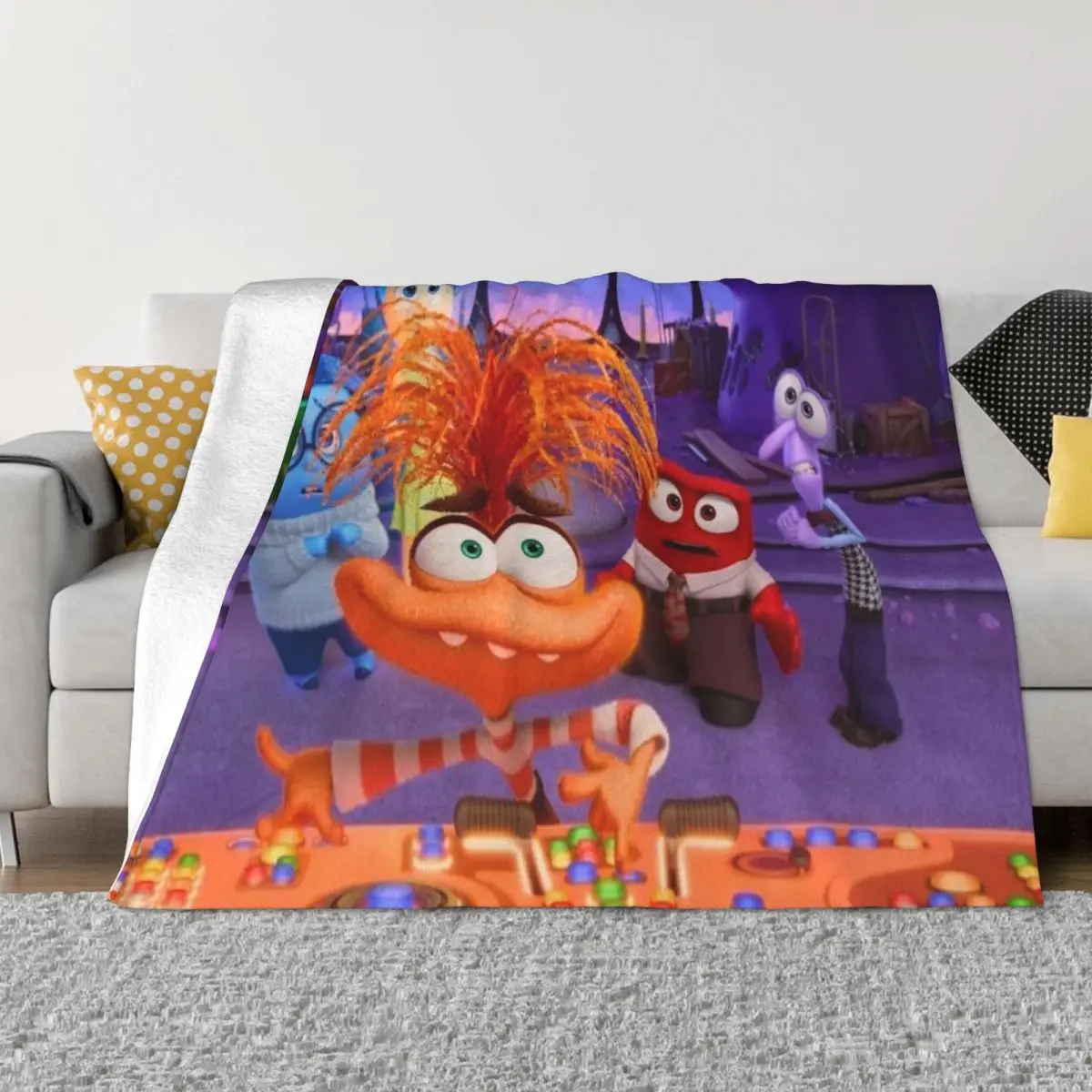 

Одеяла Inside Out 000973, подарок на день рождения, одеяло для дивана-кровати, одеяла и пледы, пледы