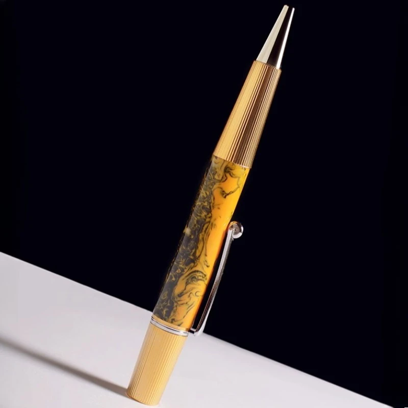 Low Discount Beast  Rollerball Pen German G2 Black 0.7mm Refill Handmade Resin Ball Pen Kawaii Collection Kawaii Stationery Pens