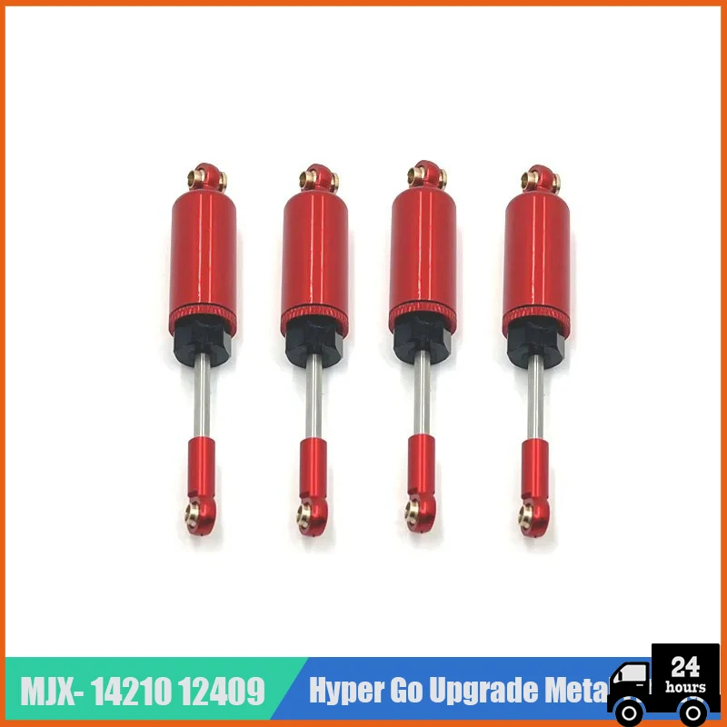 Mjx-piezas De Metal Para Coche A Control Remoto 14210 14209 RC, Barra De Dirección De Brazo Oscilante, Hacia Arriba Y Hacia Abajo