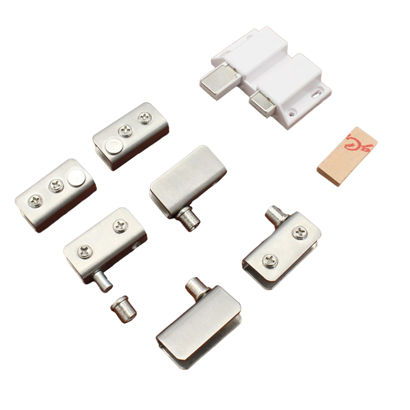 

Дверная фурнитура: Автоматический доводчик для стеклянных дверей шкафов, без сверления, одинарный/двойной, из нержавеющей стали, с сильным притяжением