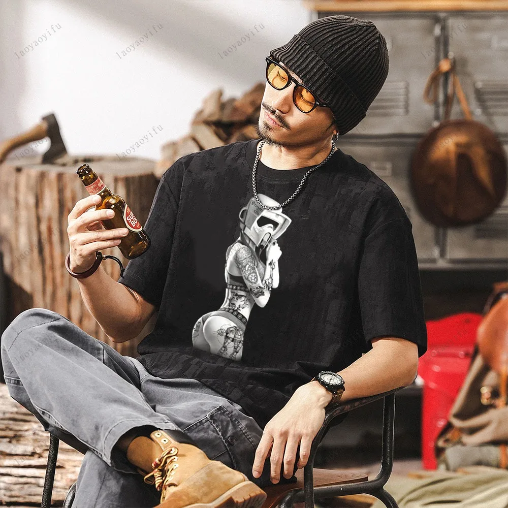 Camiseta Tattoo Star Hombre - Storm Tropper Mujer - Accesorios Frikis Originales Camisetas transpirables de verano