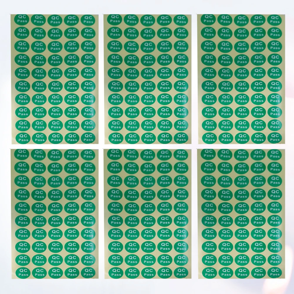 

20pcs Label Sticker Gift Tags Round Dot Green Halloween Certificate Decorative Art Decals Premium High