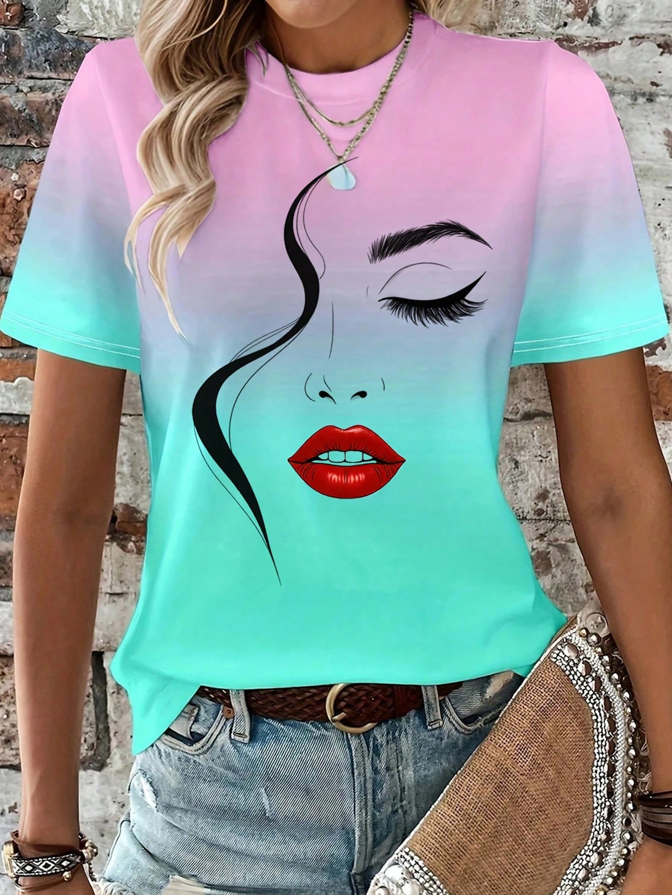 Thumbnail 4 - #83 Compare Womens Graphic Print Tees Before You Buy