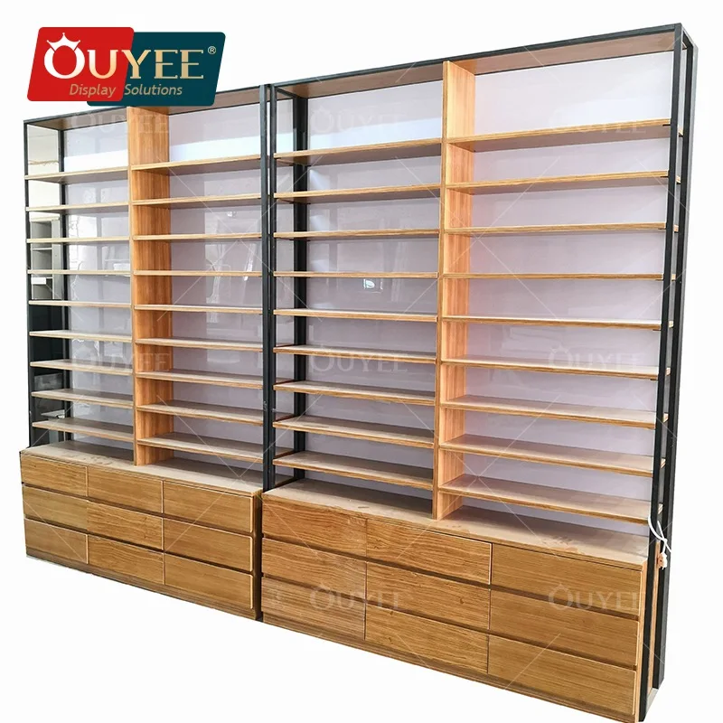 Custom.Unique جذابة خزانة تخزين مطلية باللون الأخضر متجر بصري عرض قضيب النظارات رف زجاجي عرض مثبت على الحائط كابي