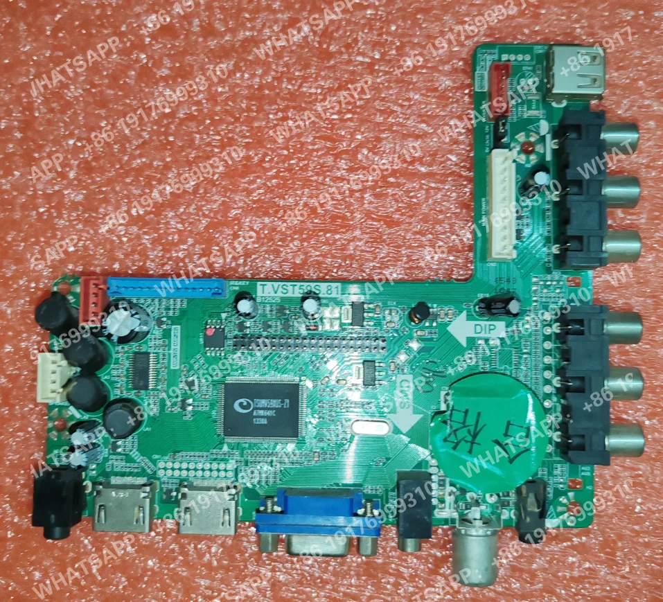T.VST59S.81 T.V56.81 LED TV motherboard compatible with various screens, matched with remote control for1920x1080 OR 1366x768