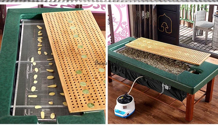 Moxibustion Bett Ganzkörper Moxibustion Hause Dampfbett Schönheitssalon Spezielle Massage Chinesische Medizin Schweiß Dämpfen