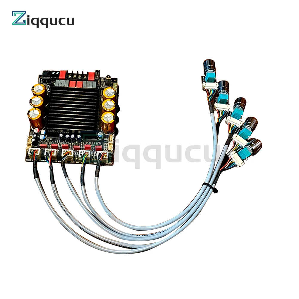 

ZK-SUB600 BT Amplifier Board 18-50V TPA3255 2 Channel 300W+300W Audio Amplifier Board With Subwoofer Extension for Home Theater