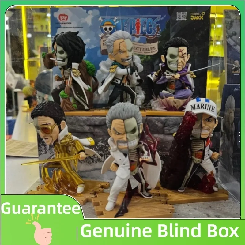 

Genuine One Piece X Jason Luffy Navy Series Blind Box One Piece Semi Dissection Figure Model Toy Zoro Sanji Figurine Boy'S Gift