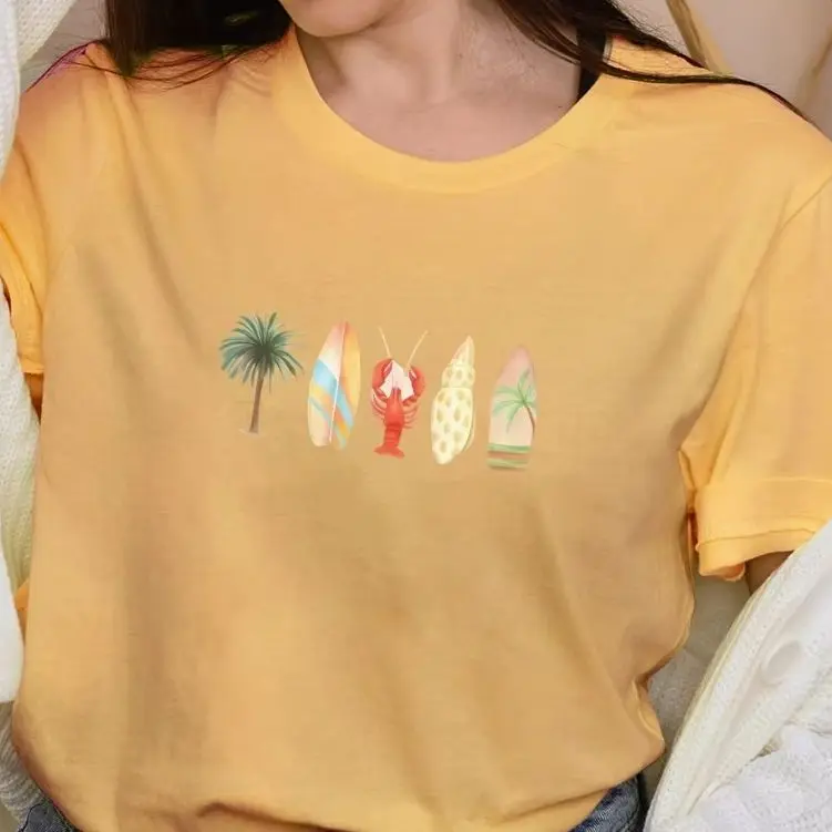 

Year-Round Cotton Corset-Back Top Y2K Women's T-shirt Cute Core Transitional Piece from Summer Tanks to Winter Coats