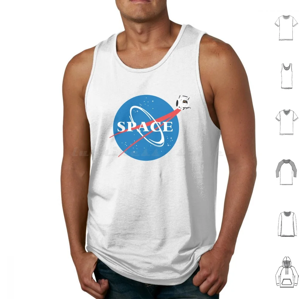 Aperture Tank Tops Print Cotton Aperture Portal Aperture Portal Aperture Science Science Aperture Half Life Half