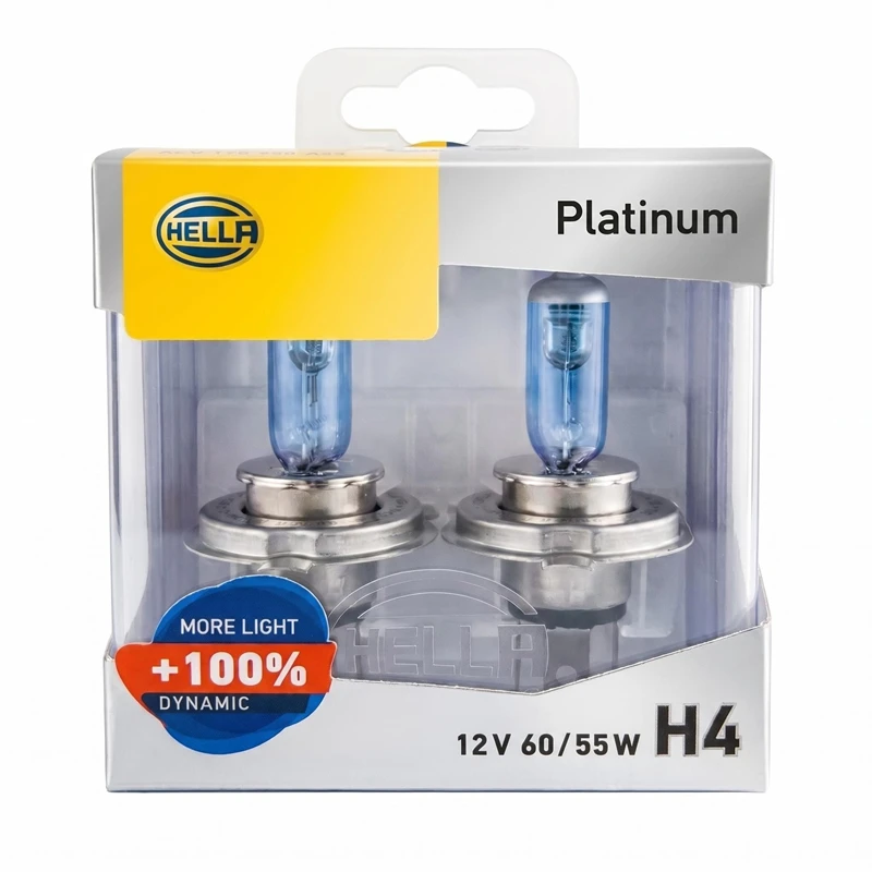 HELLA H7 H4 H11 HB3 9005 Halogeenkoplamp Tot 100% Meer Helderheid Originele Autolampen