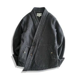 Men's Kimono Jacket Vintage Japanese Style Elevate Your Outfit with Timeless Fashion