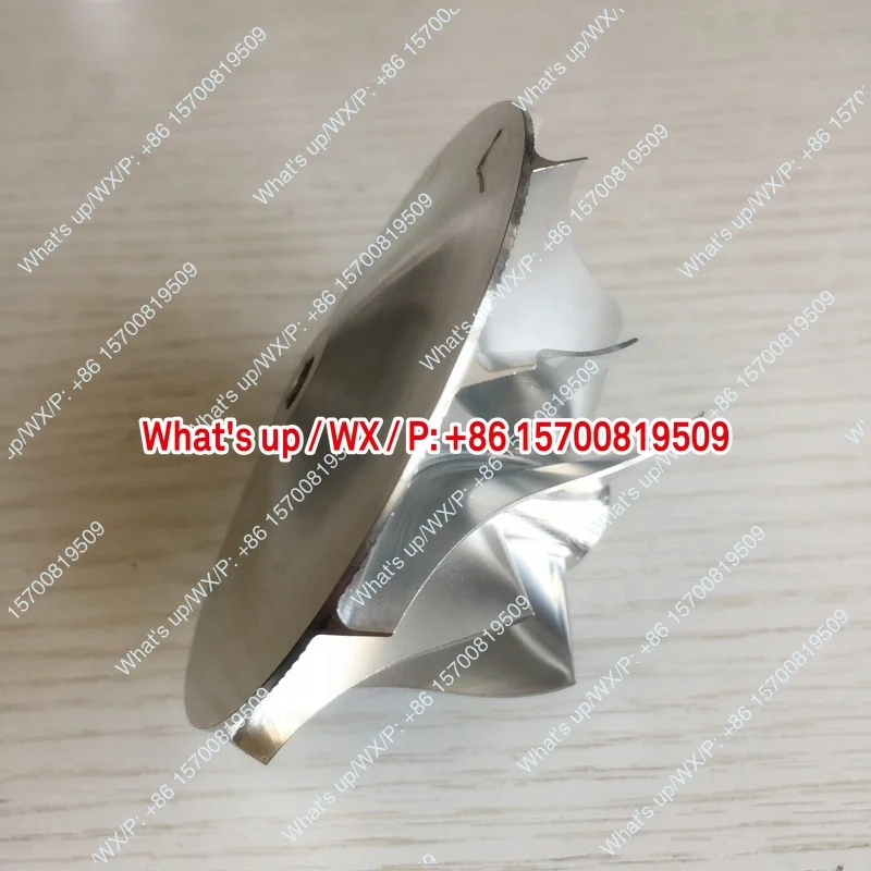 HX35 53.88/78 mm 5 + 5 Blade High Performance Turbine Milling/Al 2618/Billet Compressor Wheel