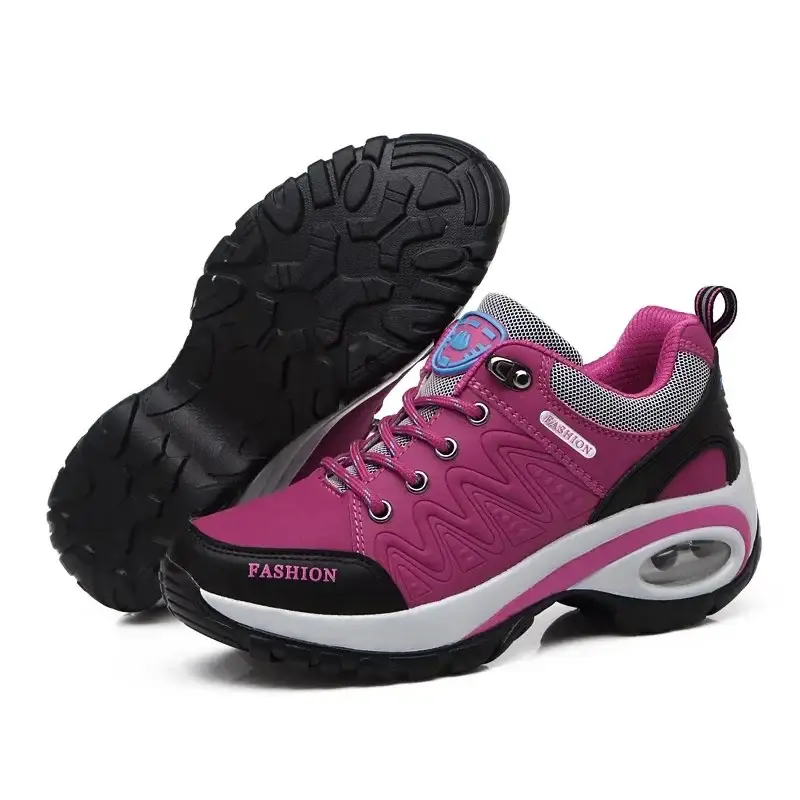 Women Sneakers Elevated Thick Sole Casual Shoes Outdoor Anti Slip Mountaineering Lightweight Luxury Fashion Vulcanized Shoes - Image 5