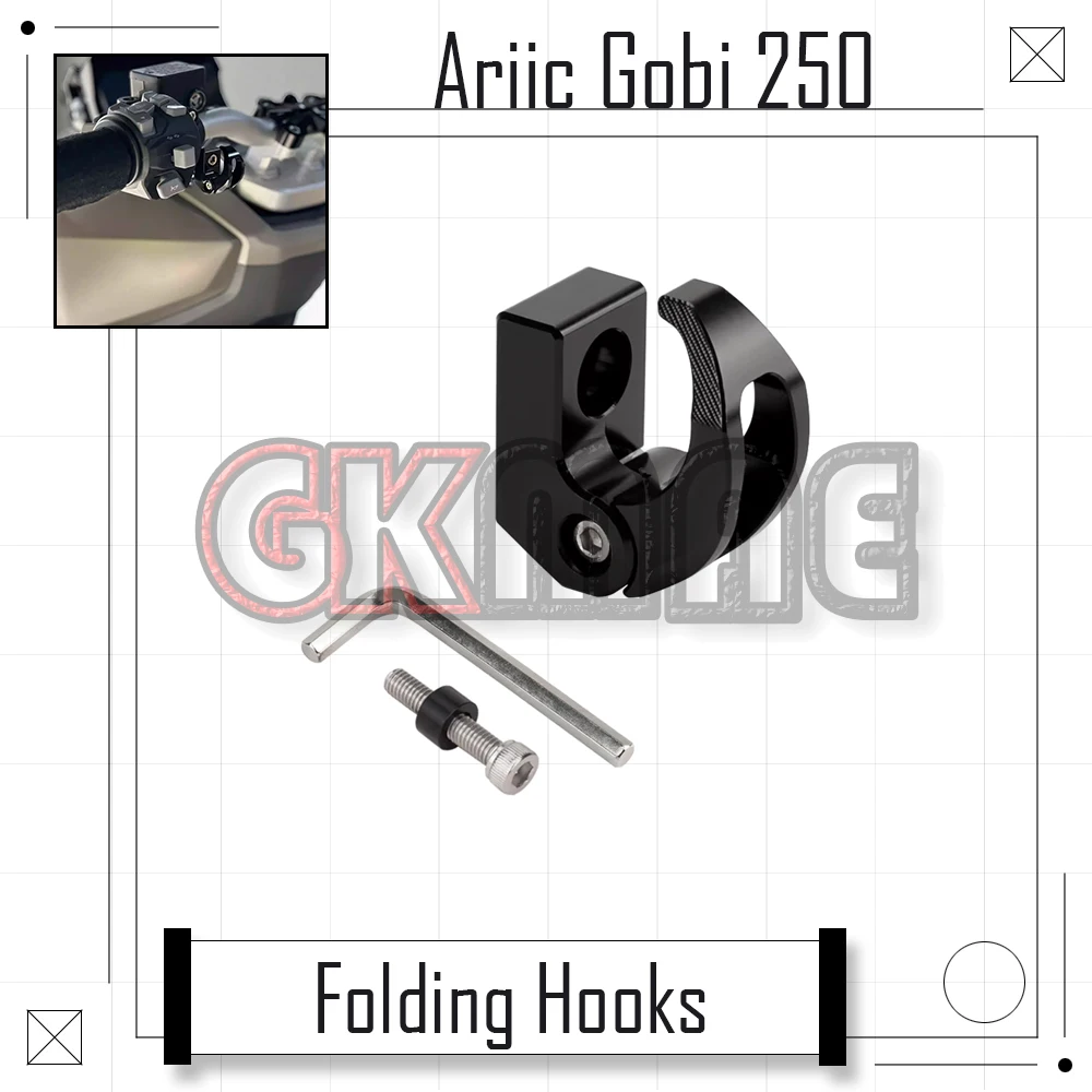 

For Ariic Gobi 250 Gobi250 Motorcycle Modified Brake pump hook Folding hooks hook up