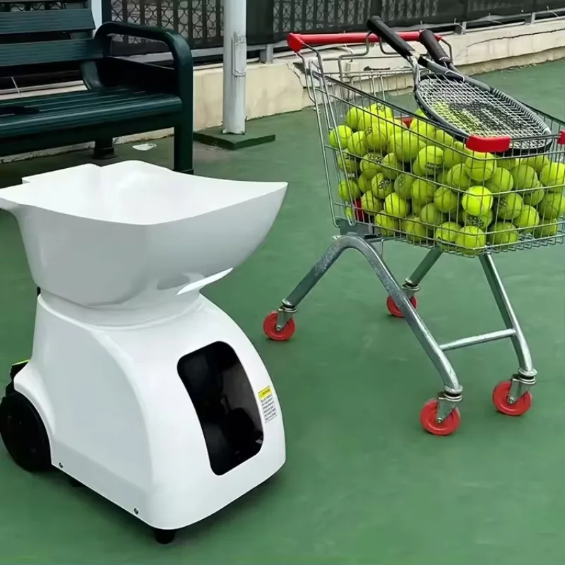 New Sports Training Tennis Feeding Ball Machine App Control Remote Control Pickle Ball Paddel Machine