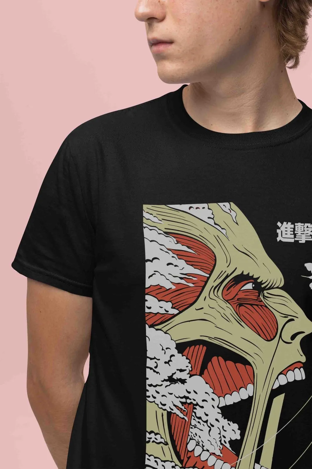 Attack On Titan Shirt Armin Colossal Tshirt AOT T-Shirt Anime Unisex Graphic Tee