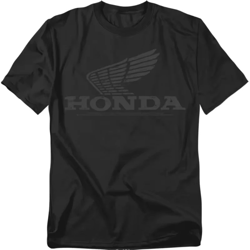 Honda 2026 Nuove magliette da uomo e da donna calde Camicie culturali da moto da corsa Estate New Vintage Wing Riding Off-road