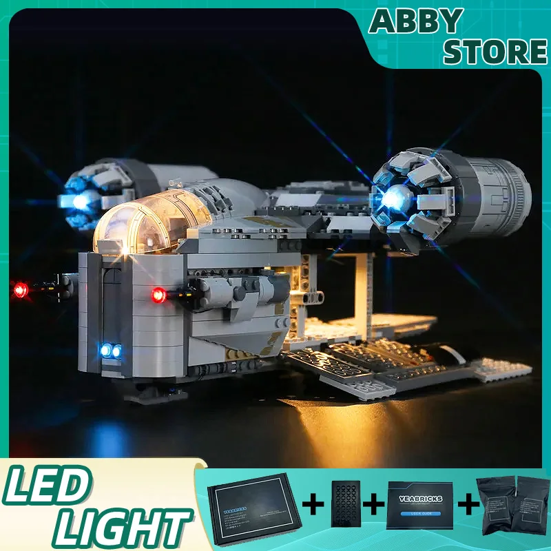 DIY LED Light Kit For LEGO 75292 The Razor Crest   (Only LED Light,Without Blocks Model)