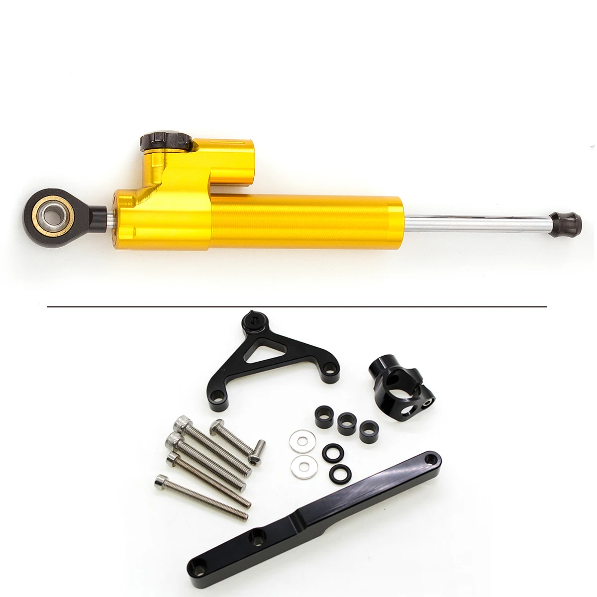 For HONDA CB1000R 2008-2020 CNC Aluminum Motorcycle Steering Damper Stabilizer Bracket Mounting Support Kit Holder