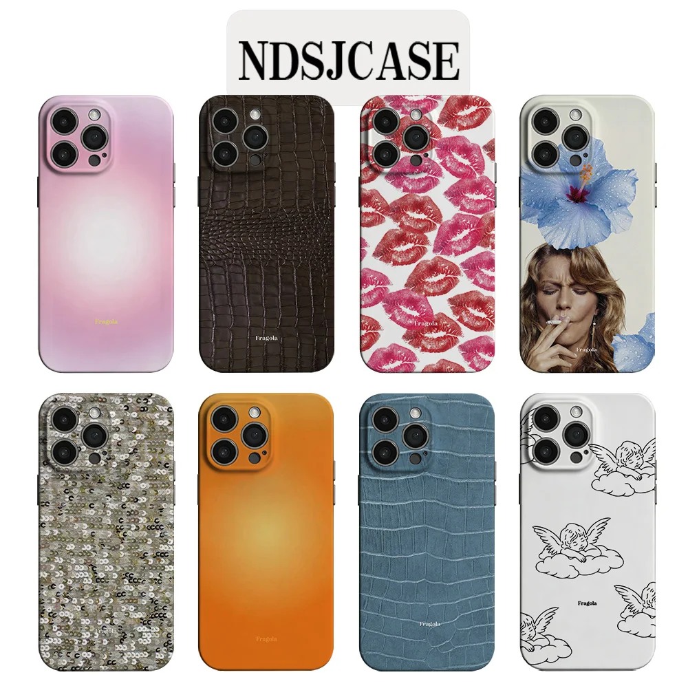 Luxury Clmj Fragola DEBRIEF Phone Case for Samsung Galaxy S20 S21 S22 S23 S24 S25 FE Plus Note20 Ultra 4G 5G Glossy Film Hard PC