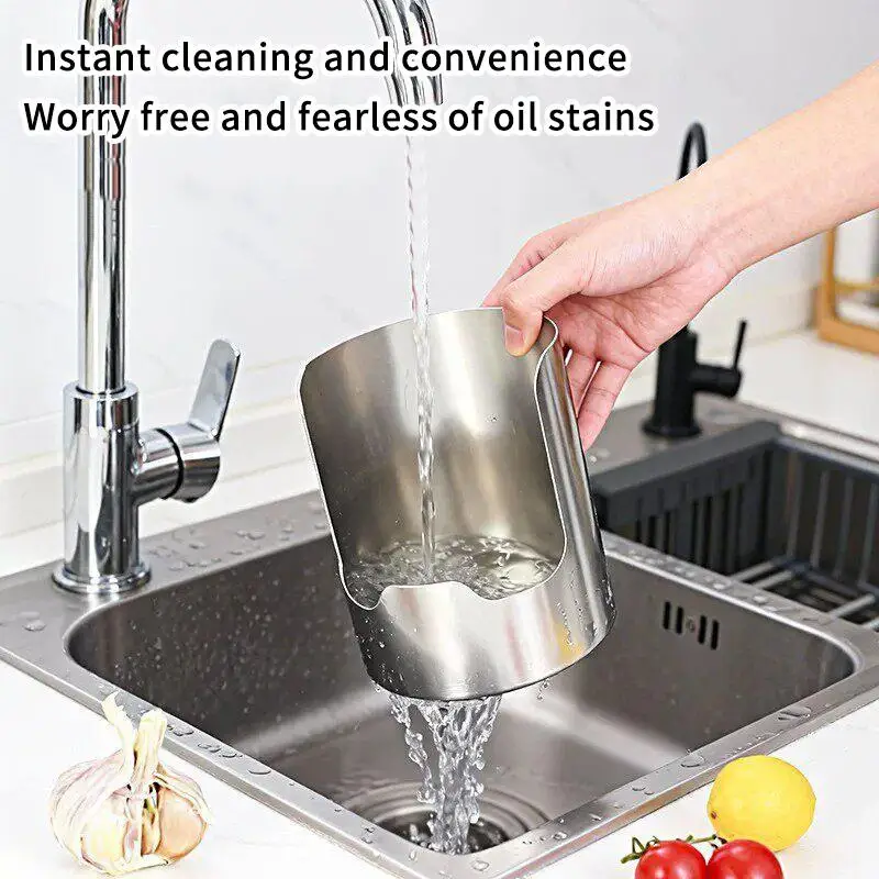 Stainless Steel Spoon Holder Stable Non-slip Heat Resistant Utensil Rest Easy Wash for Home Restaurant Kitchen Supplies