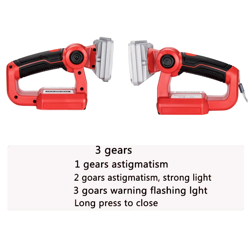 ミルウォーキーツールに使用されるLEDライト、3インチ、屋外および屋内ライト、18vリチウムイオンバッテリー、48-11-1828、48-11-1840