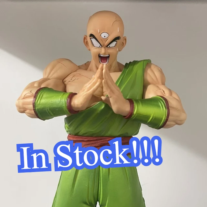 

In Stock 32cm Dragon Ball Z Action Figure Tien Shinhan Kikoho Anime Figures Gk PVC Statue Collection Model Toys Birthday Gifts