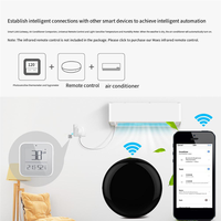 DIGIT-Smart Bluetooth Mesh Light Brightness Thermometer Temperature Humidity Detector Detection Sensor Tuya App Control