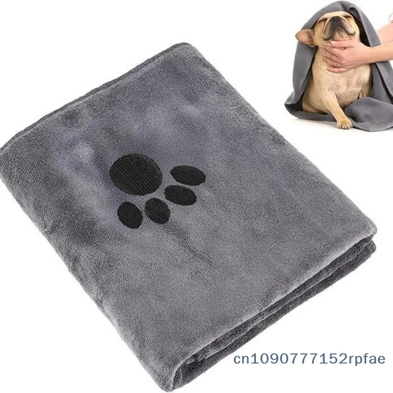 Embroidery Towel - Asciugamano in microfibra per animali domestici