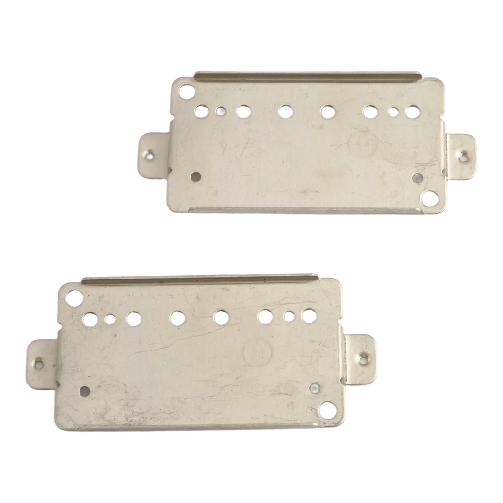 Guitar Base Plate Base Plate 2 PCS Accessories Alloys Neck 52mm Silver Approx.60g Approx.9*5*2cm for bridge Pickup