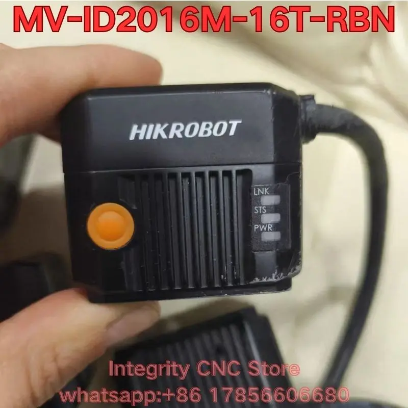 Second-hand MV-ID2016M-16T-RBN industrial code reader function test is normal