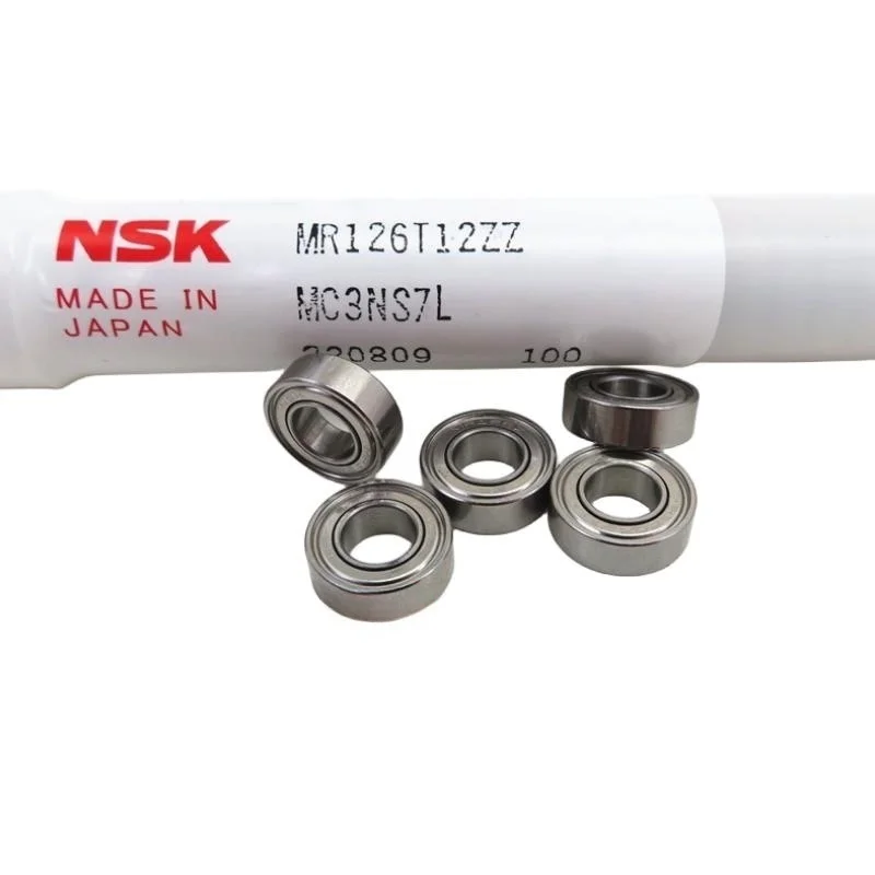Original NSK bearing MR126ZZ 6*12*4mm L-1260ZZ for motor MR126 MR126Z 1260 6x12x4 mm miniature ball bearings