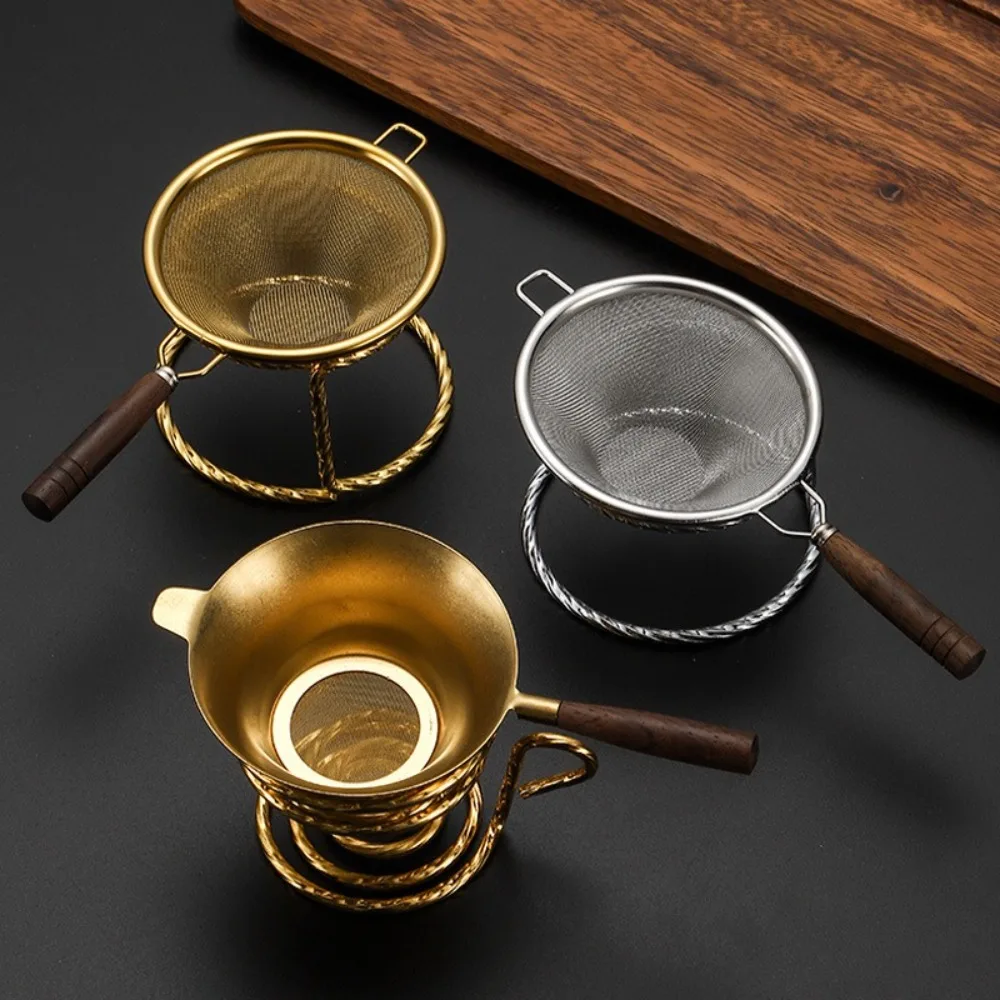 Tamiz Matcha portátil de acero inoxidable, malla muy fina, colador de té fácil de limpiar, tamices de alimentos pequeños a prueba de herrumbre para Cocina