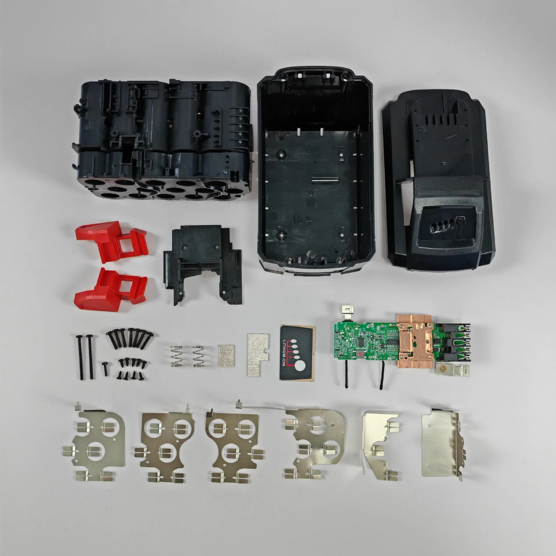 For MIL 15*21700 Lithium Battery Cases Box With BMS PCB Circuit Board for MIL MWK 5/10Cell M18 Case Cordless Combo Kit Housing
